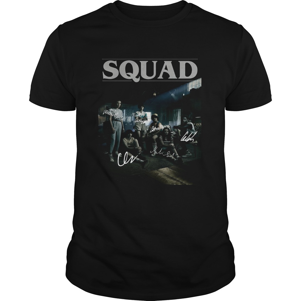 Squad Stranger Things shirt