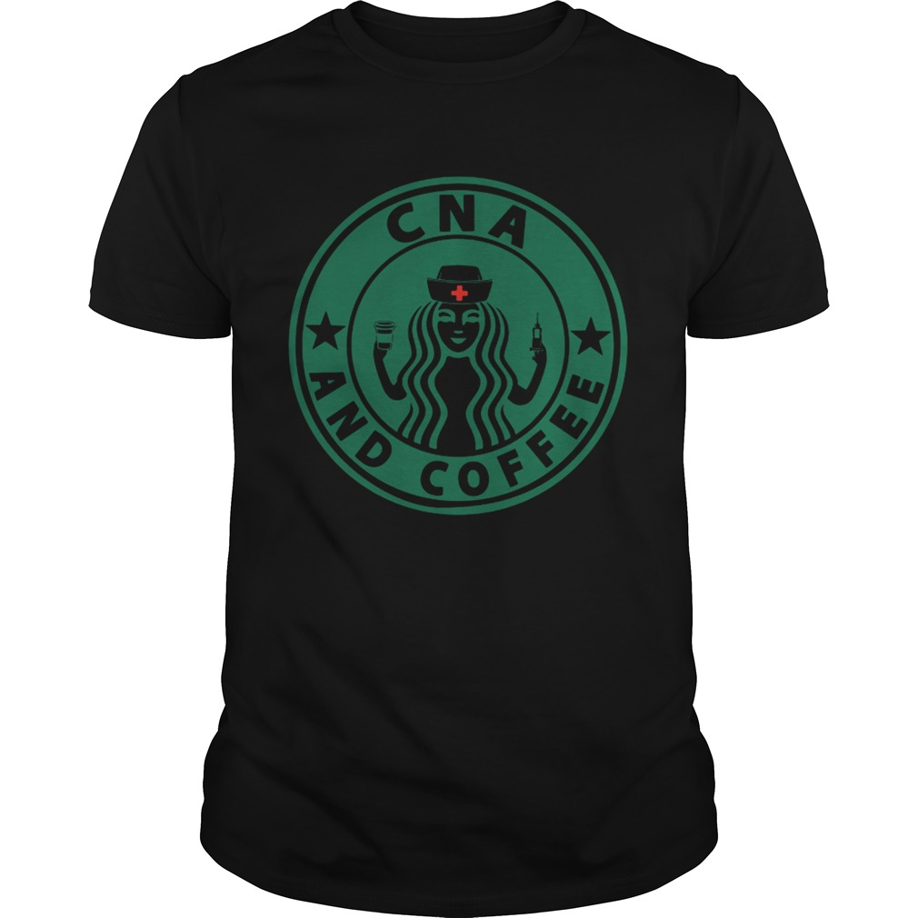 Starbuck CNA and coffee shirt