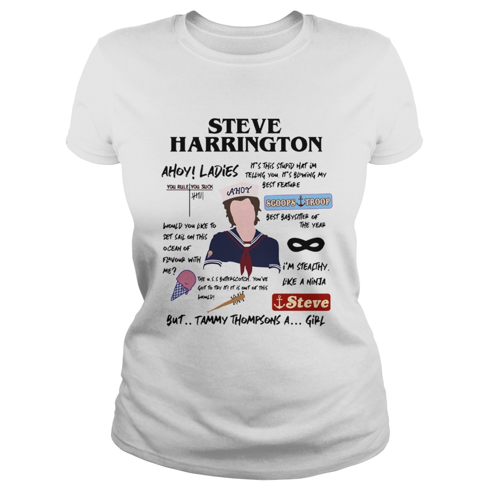 Steve harrington but Tammy Thompsons a girl Classic Ladies