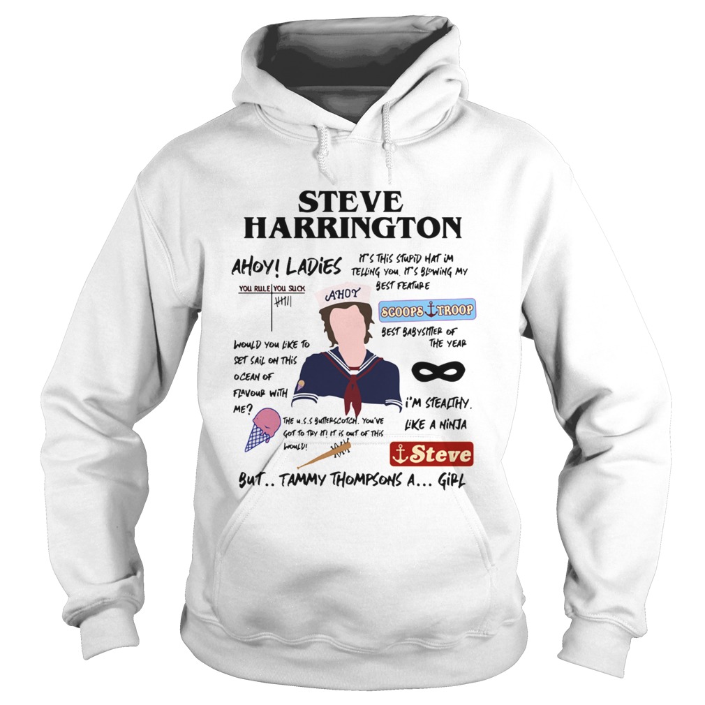 Steve harrington but Tammy Thompsons a girl Hoodie