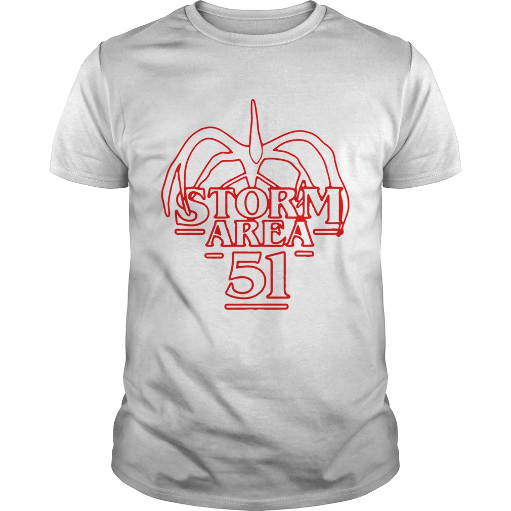 Storm Area 51 Stranger Things shirt