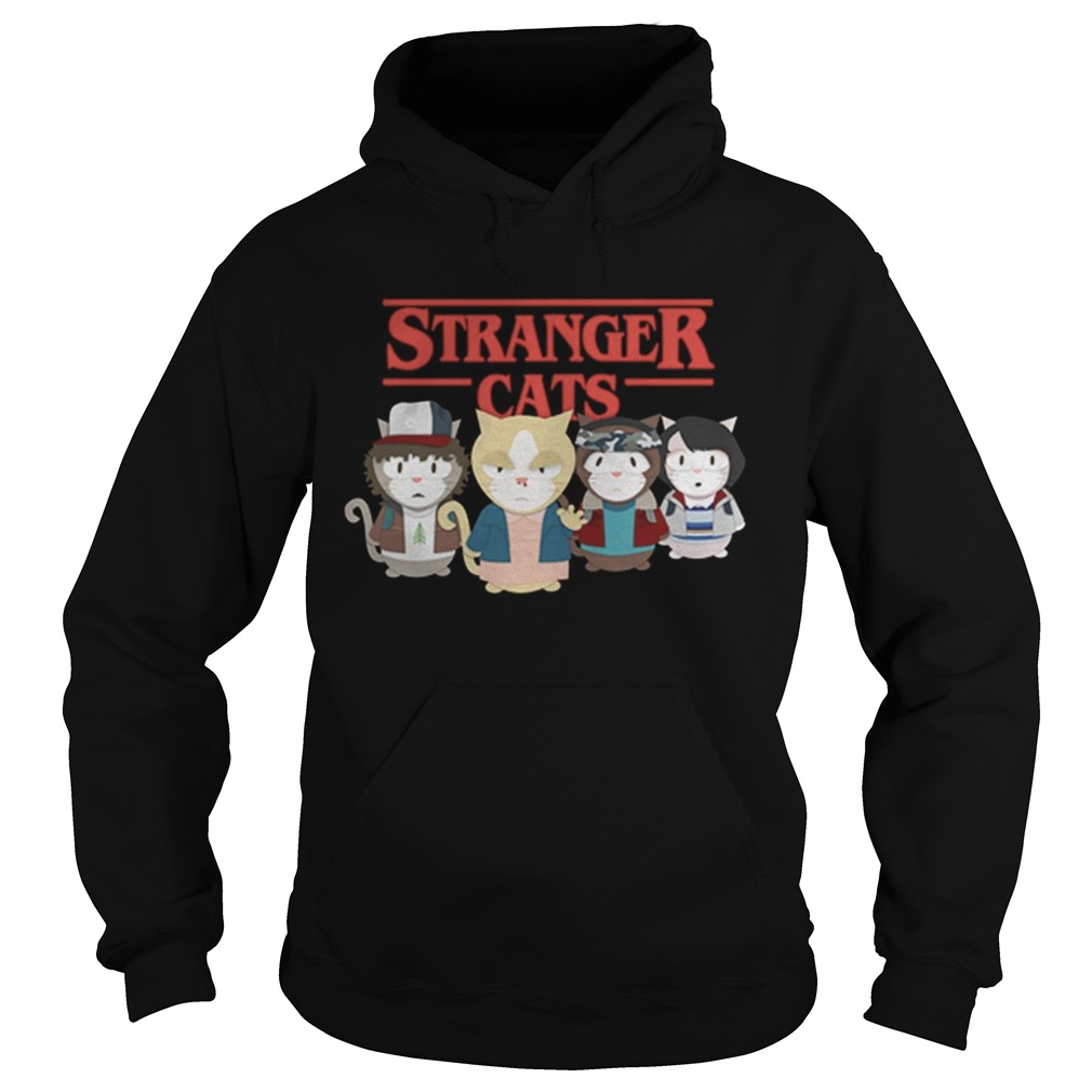 Stranger Cats Stranger Things 3 Hoodie
