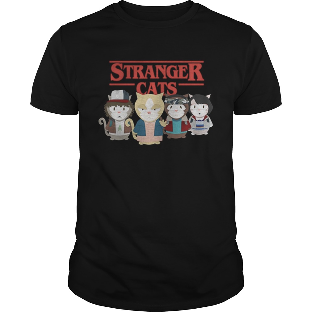 Stranger Cats Stranger Things 3 shirt