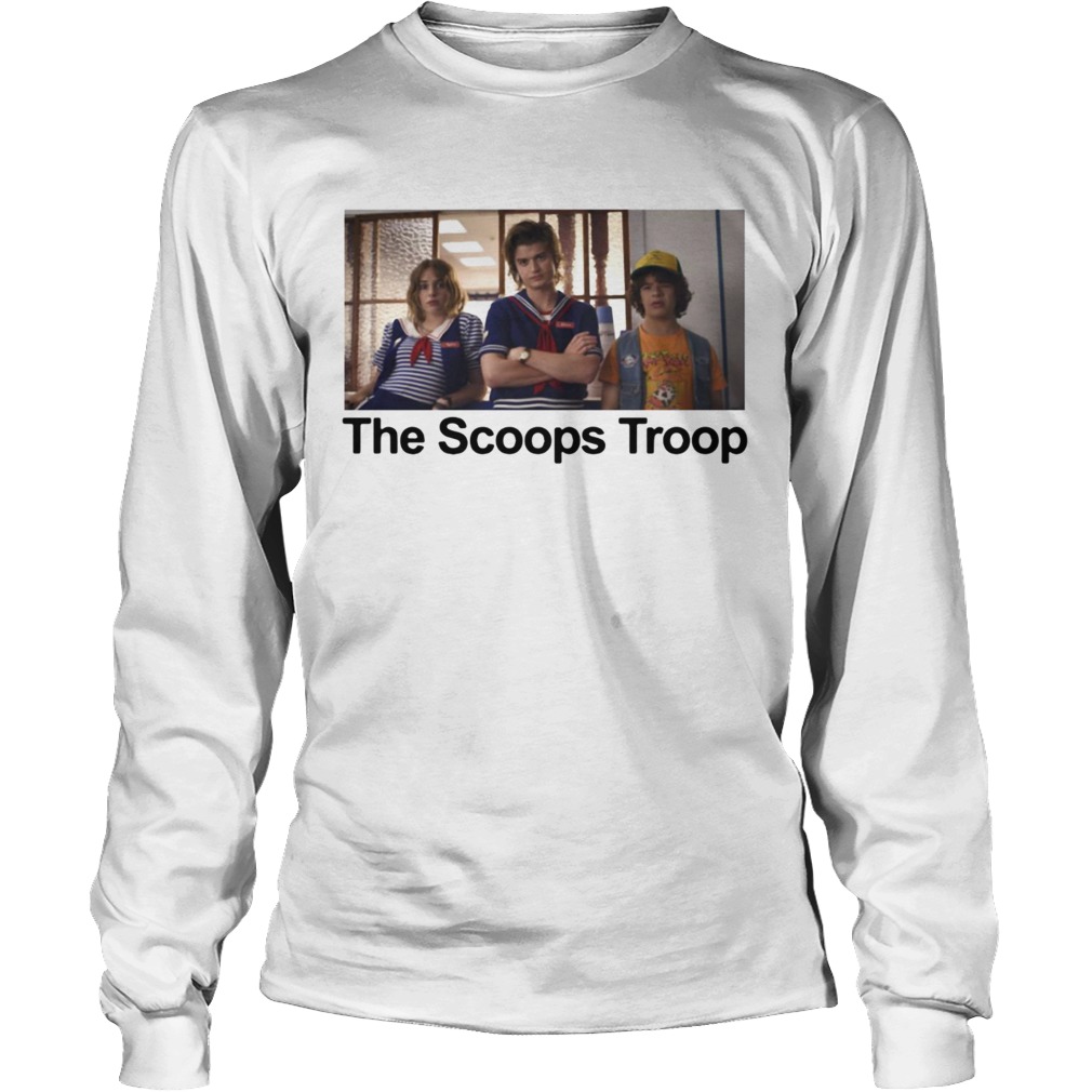 Stranger Things 3 Every Team Up In Scoops Troop LongSleeve
