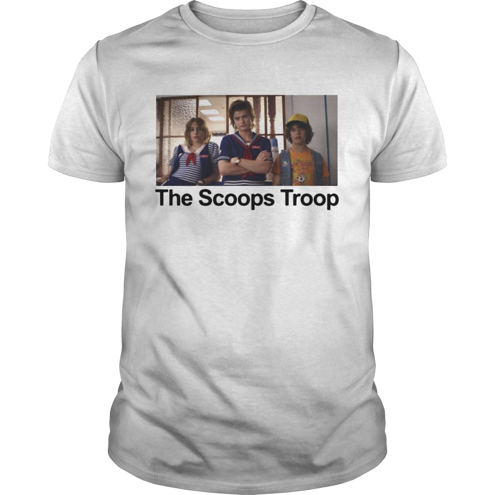 Stranger Things 3 Every Team Up In Scoops Troop shirt