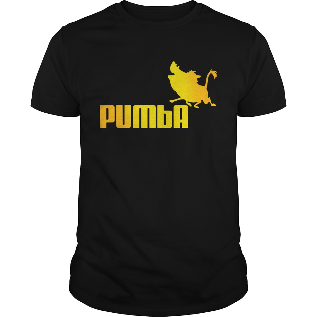 Stranger Things 3 Pumbaa Lion King Puma parody shirt