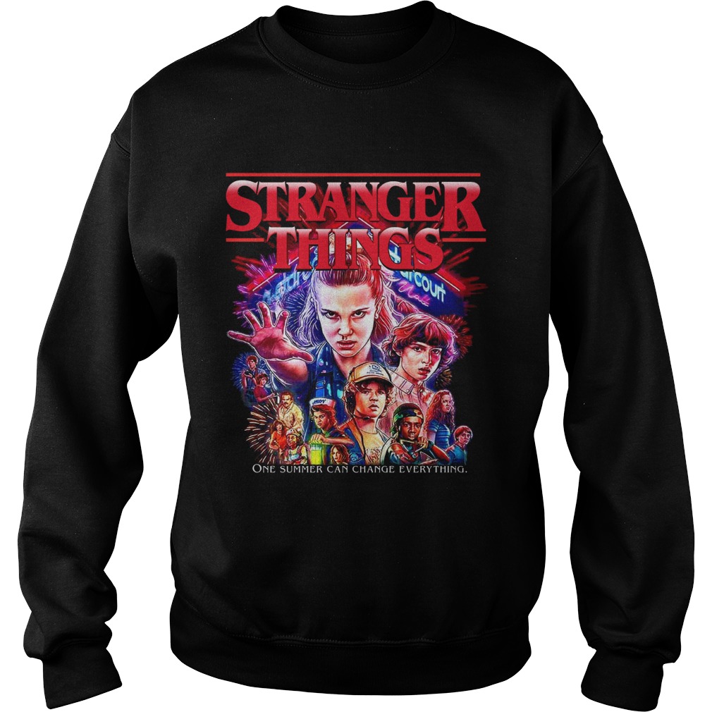 Stranger Things 3 new poster one summer can change everything Sweatshirt