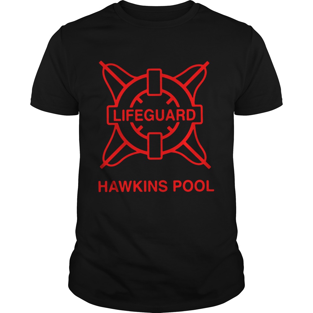 Stranger Things lifeguard Hawkins Pool shirt