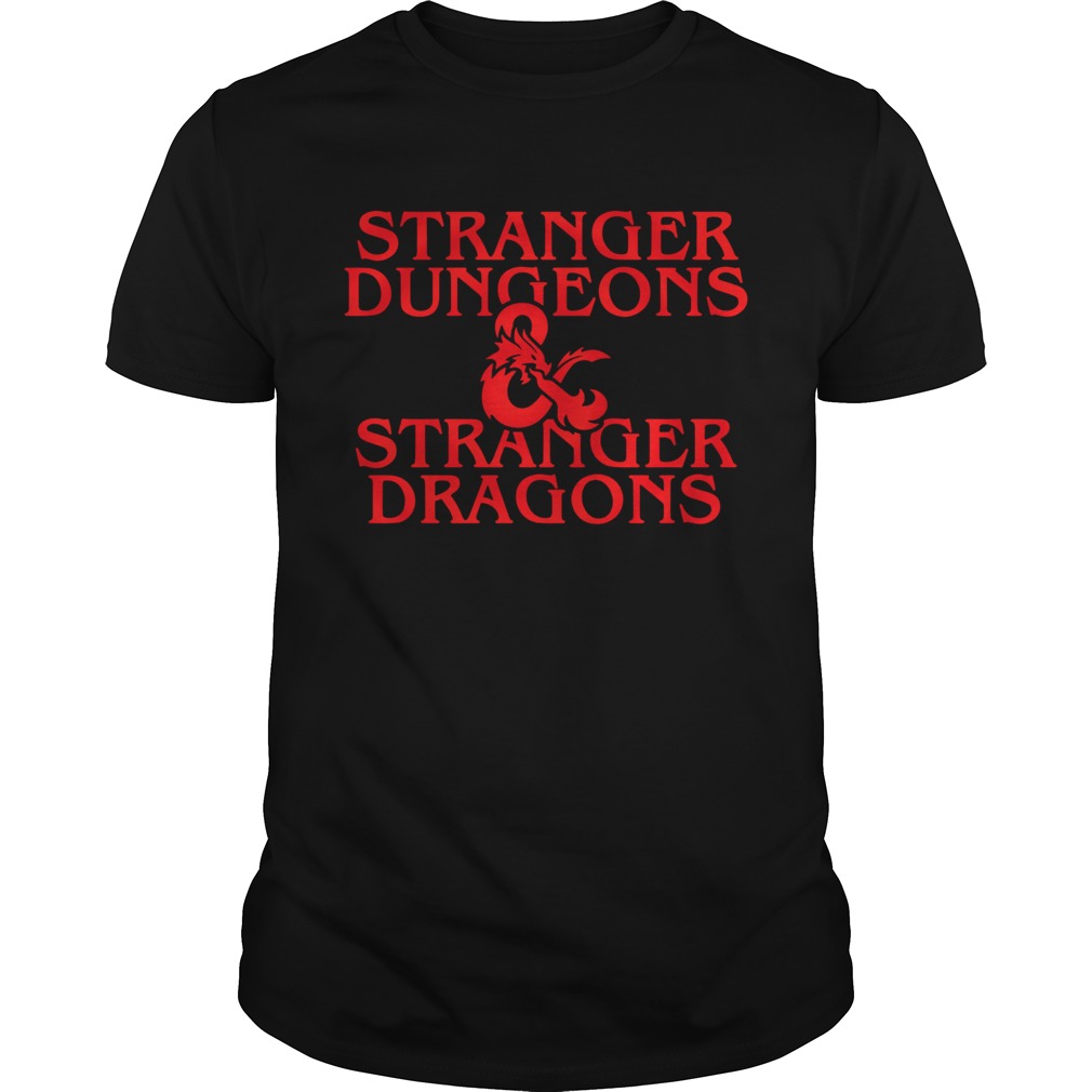 Stranger dungeons stranger dragons shirt