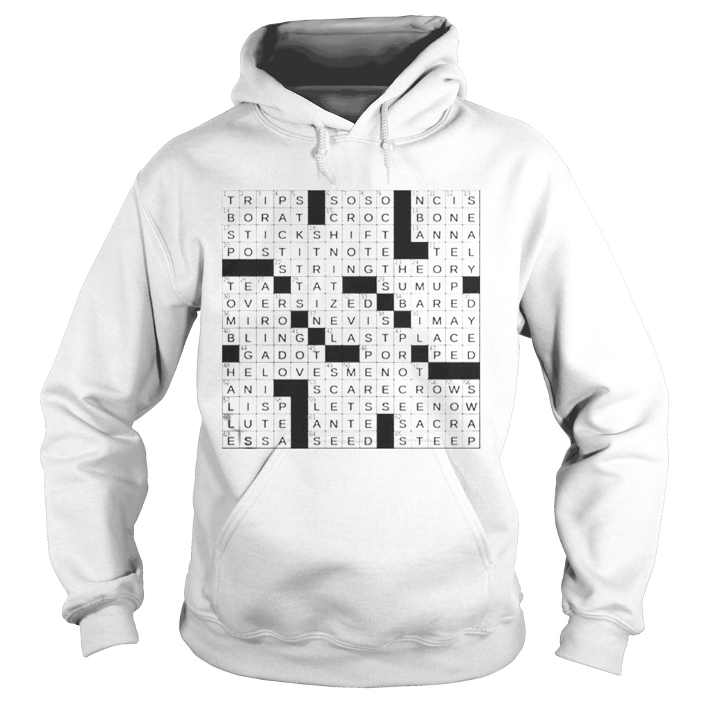 Stuffed crossword clue shirt Trend Tee Shirts Store