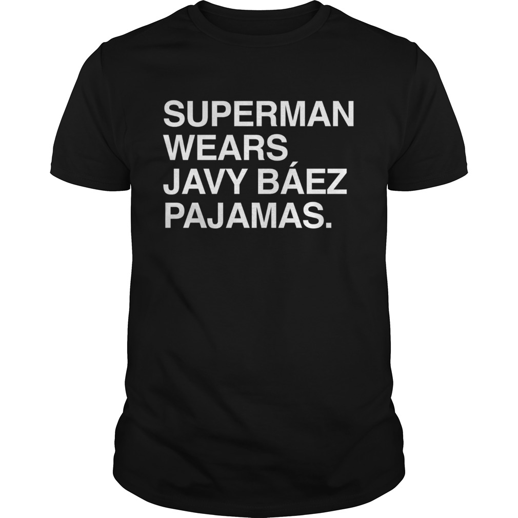 Superman wears Javy Bez Pajamas shirt