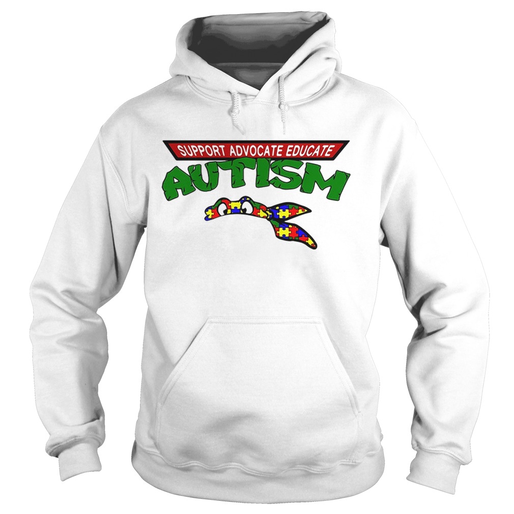 Support advocate educate autism Hoodie