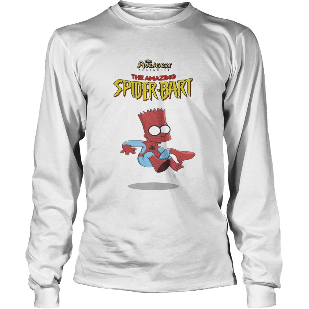 The Avengers featuring the amazing Spider Bart LongSleeve