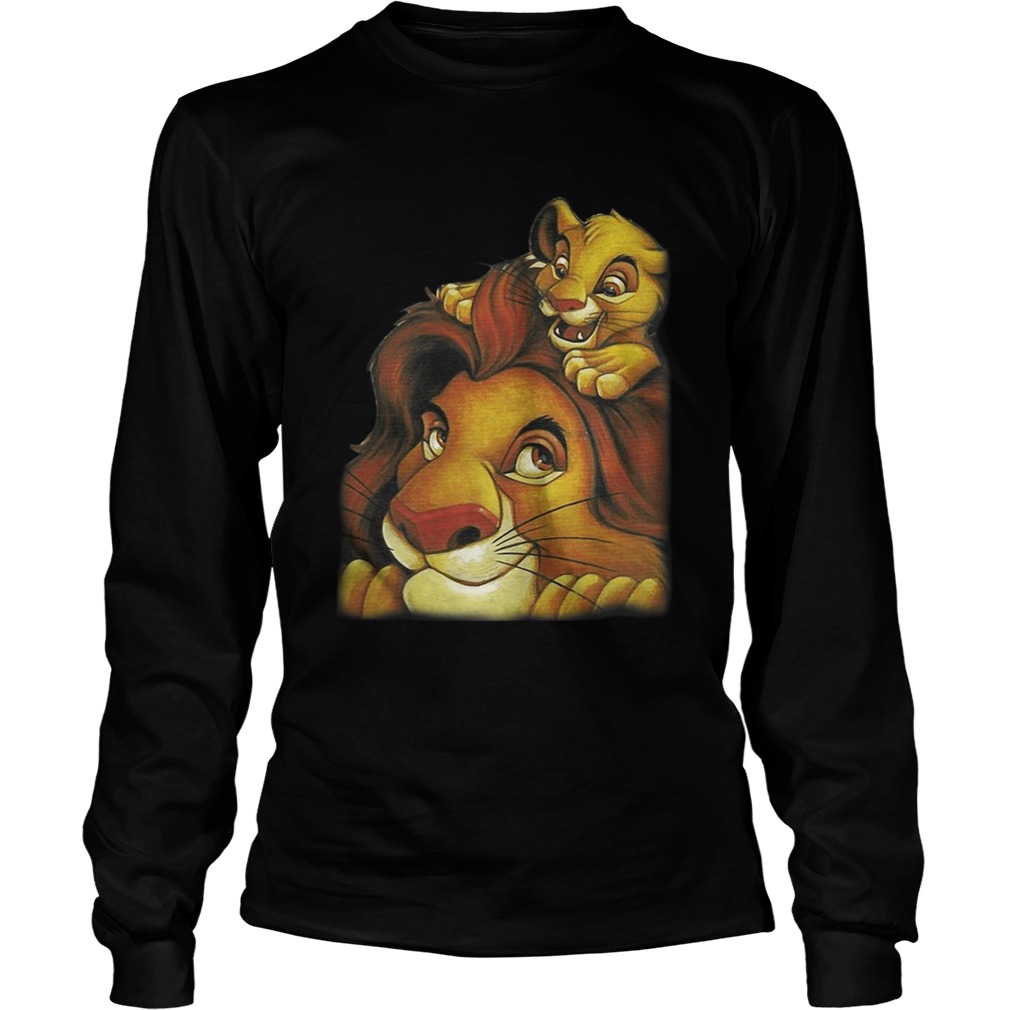 The Lion King Simba and Mufasa LongSleeve