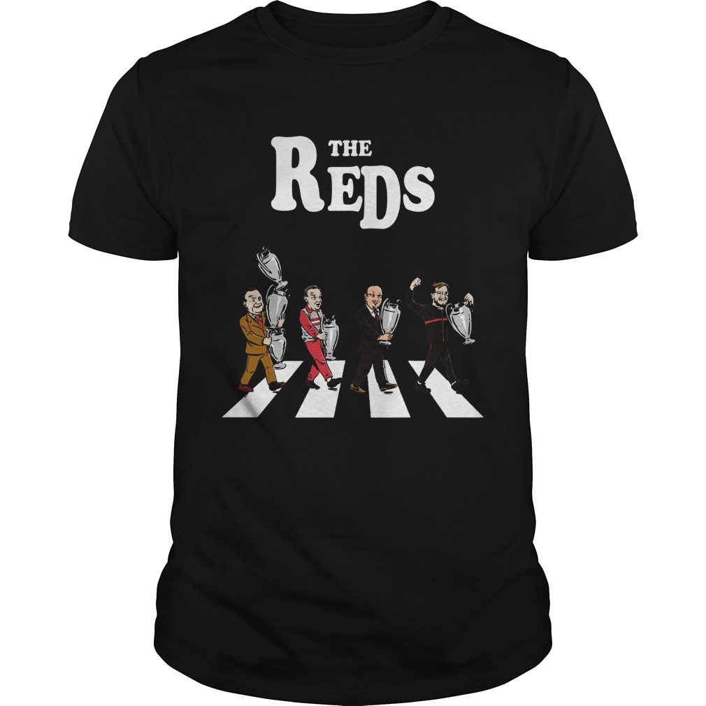 The Reds the coach Liverpool Abbey Road shirt
