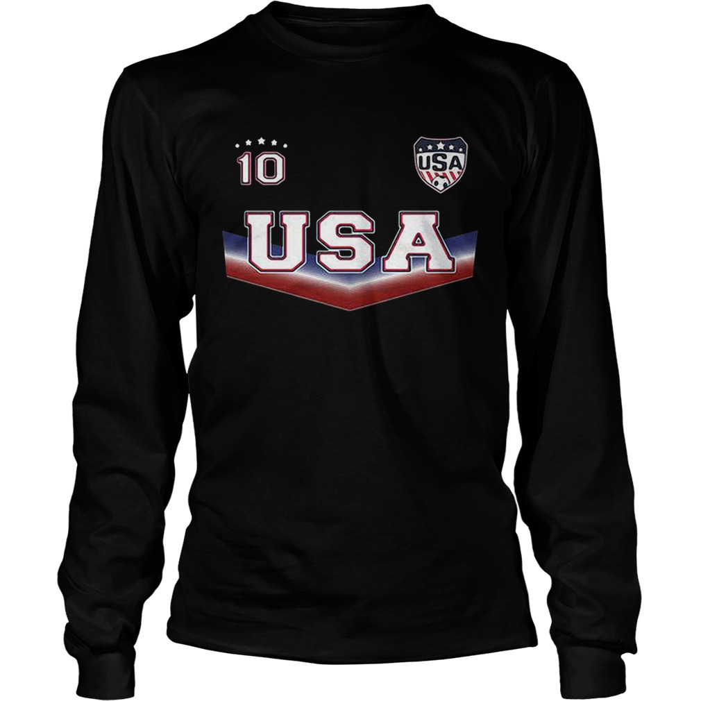 The United States womens national soccer team 10 LongSleeve