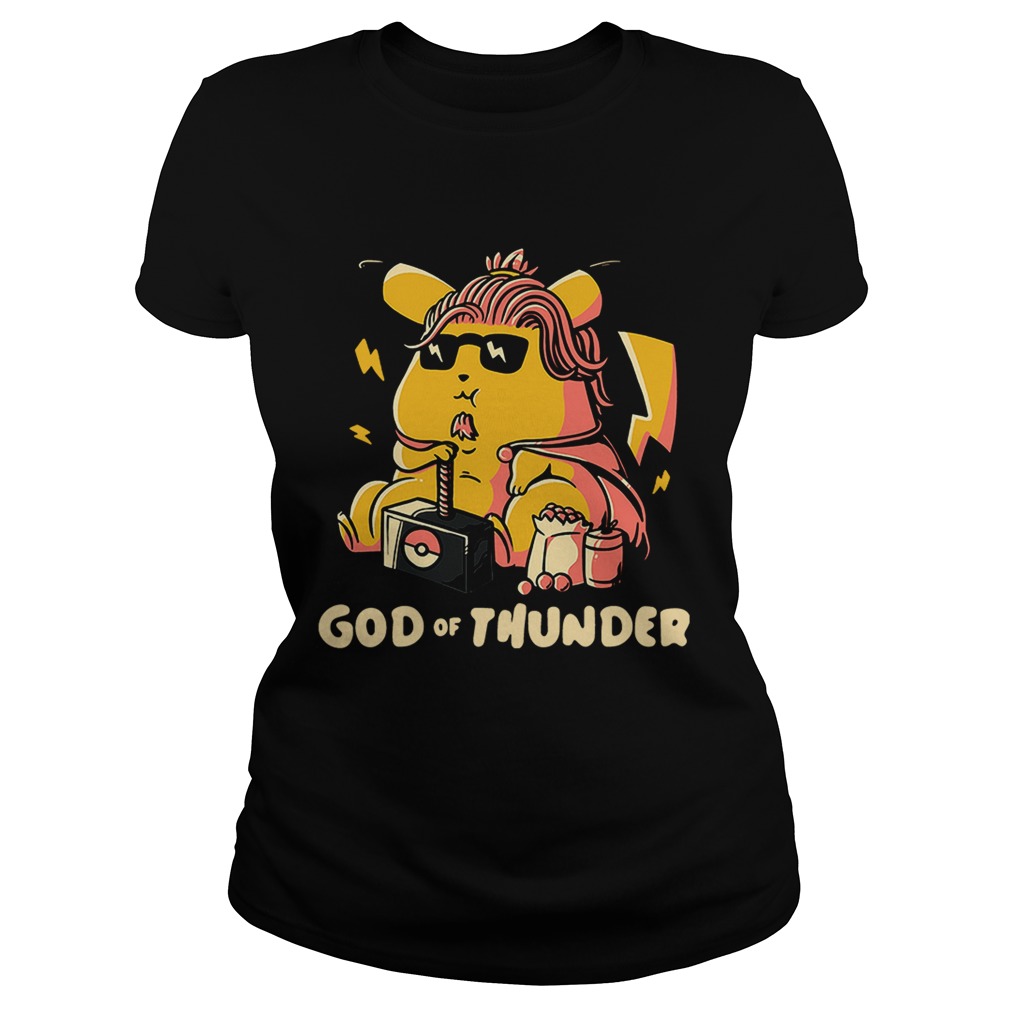 Thor style Pikachu God of Thunder Game of Thrones Classic Ladies