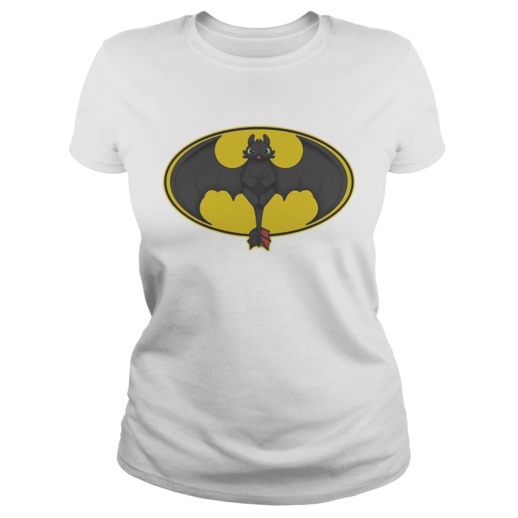 Toothless logo Batman how to train your Bat Classic Ladies