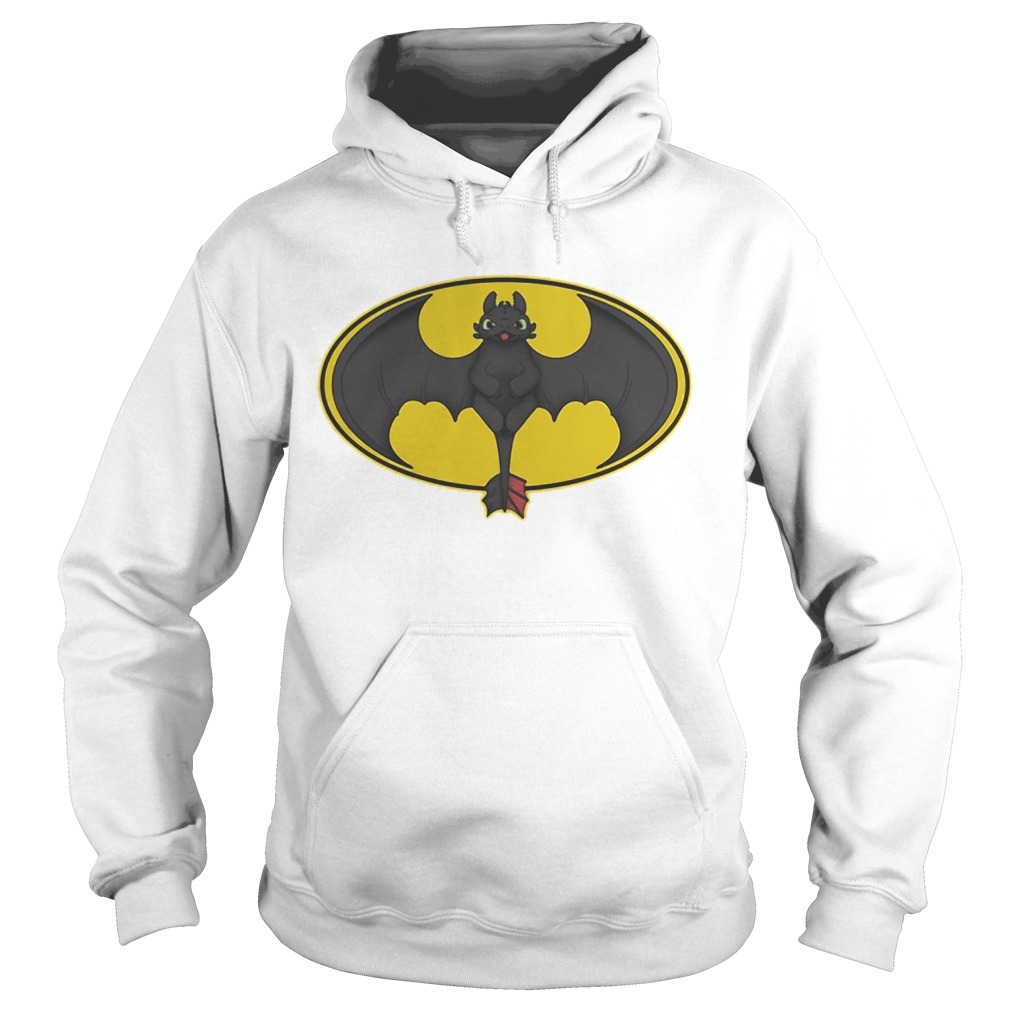 Toothless logo Batman how to train your Bat Hoodie