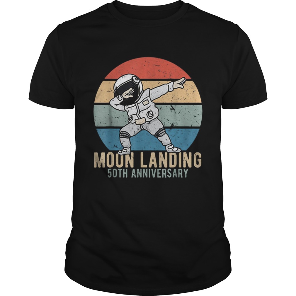 Top Dabbing Astronaut Moon Landing 50th Anniversary Apollo 11 shirt