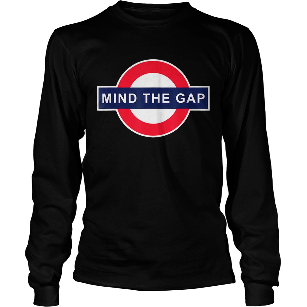 Top Mind The Gap Logo LongSleeve