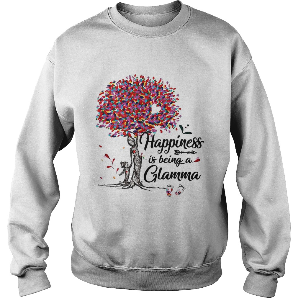 Tree happiness is being a Glamma Sweatshirt