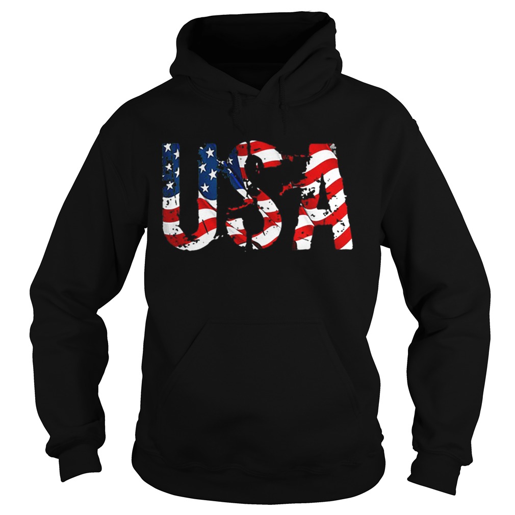USA American Flag Independence Day Hoodie