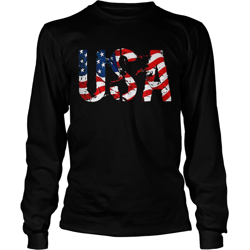 USA American Flag Independence Day LongSleeve