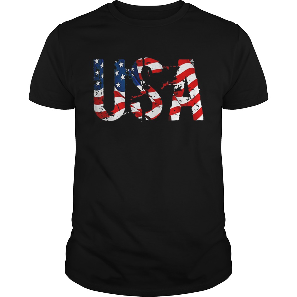USA American Flag Independence Day shirt