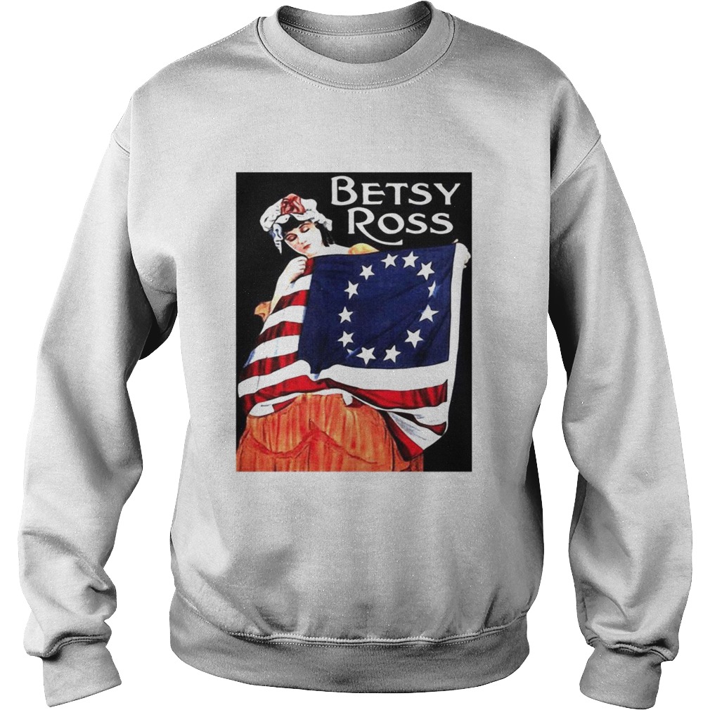 USA Betsy Ross American Flag Sweatshirt