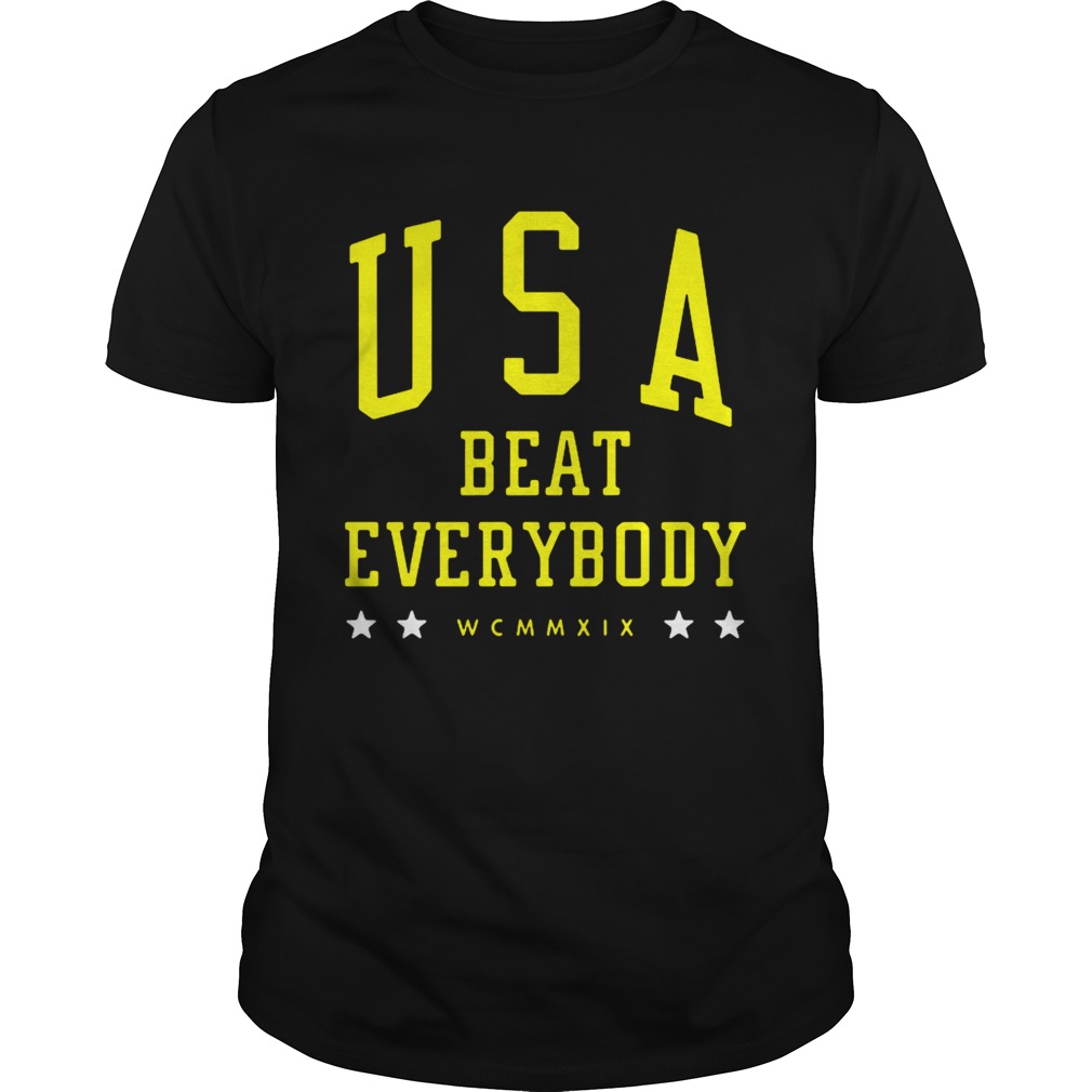 USA beat everybody shirt