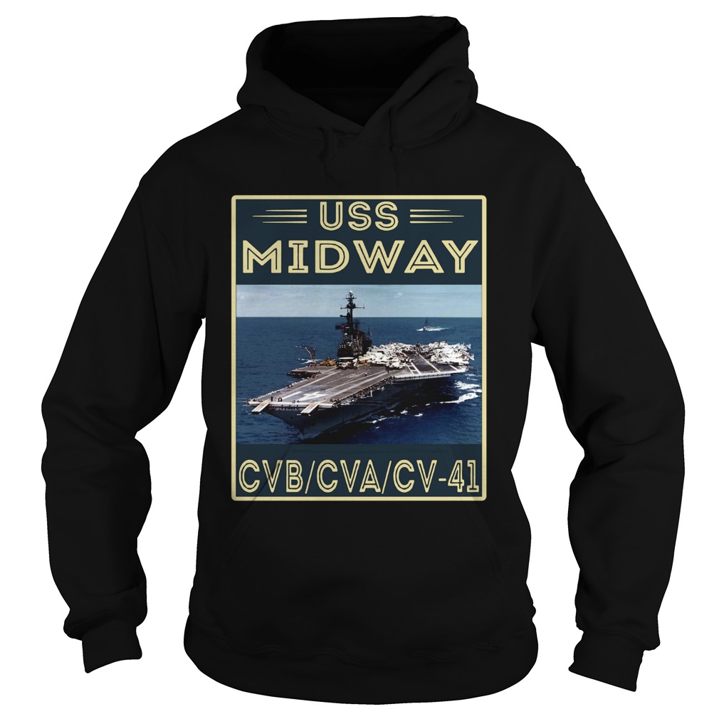 USS Midway CVBCVACV41 Hoodie