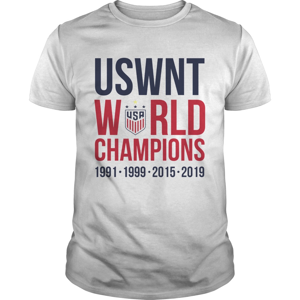 USWNT world Champions USA shirt - Trend 