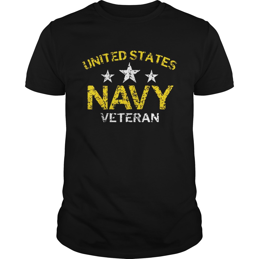 United States Navy Veteran Faded Grunge shirt