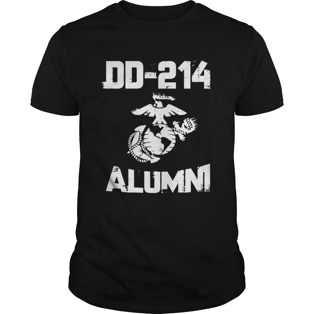 Us marine DD214 alumni shirt