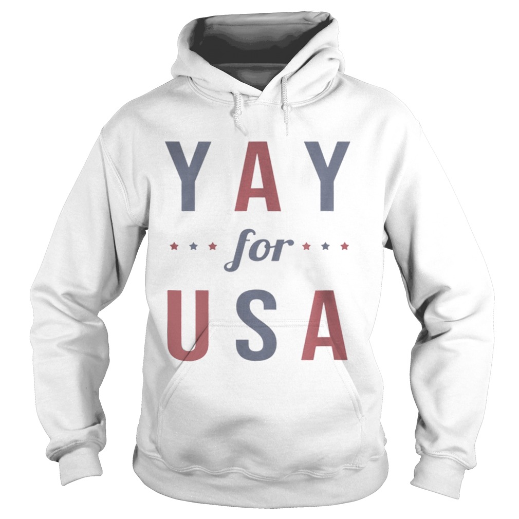 Usa Unites States 4th Of July Red Blue Stars American Hoodie