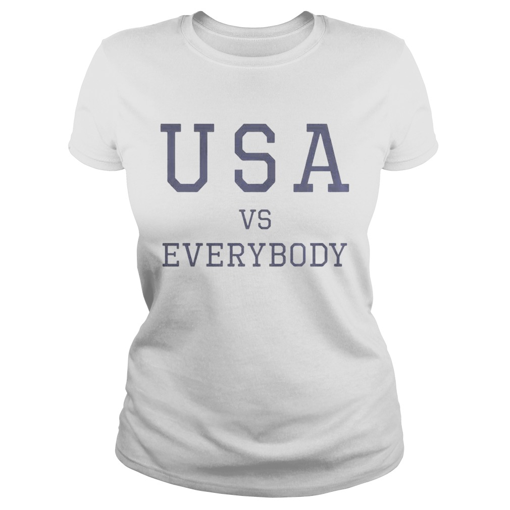 Usa Vs Everybody Shirt - Trend T Shirt Store Online