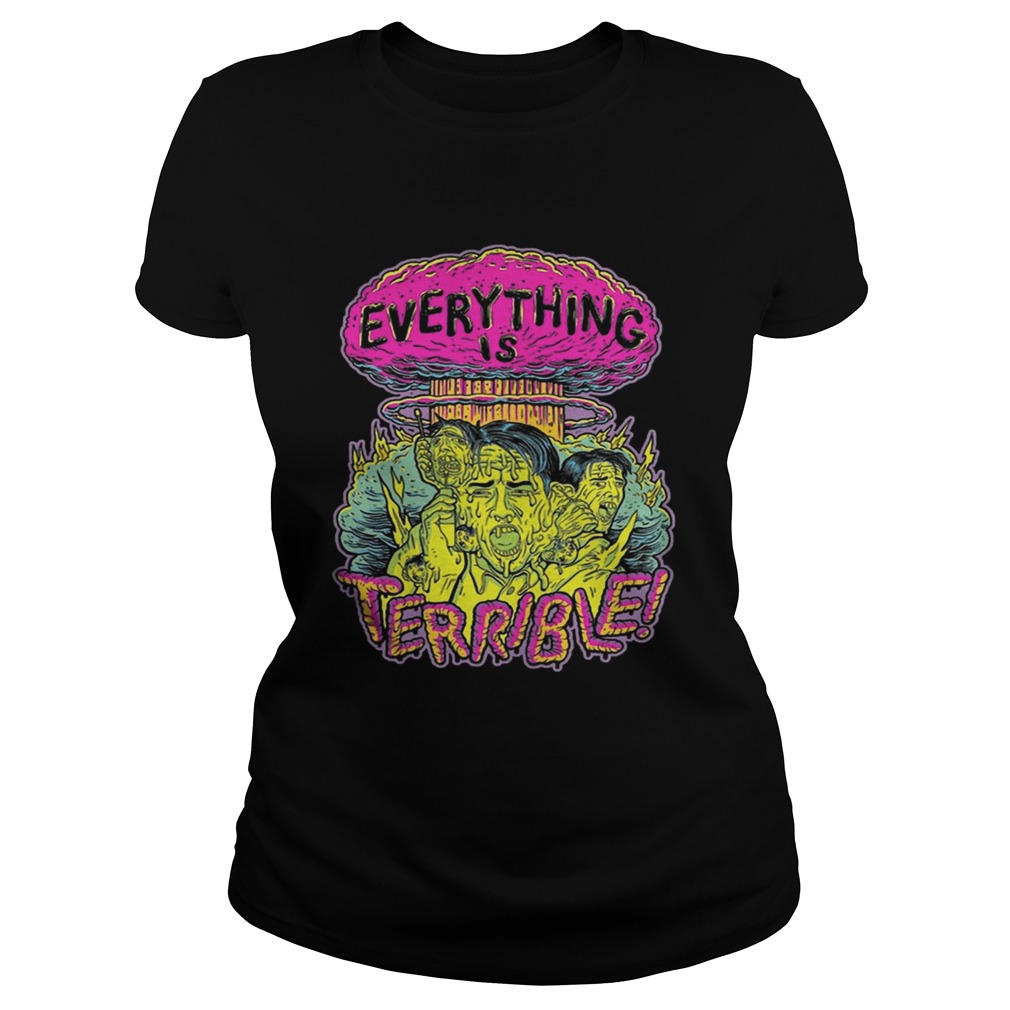 Vsauce Everything Is Terrible Shirt Classic Ladies