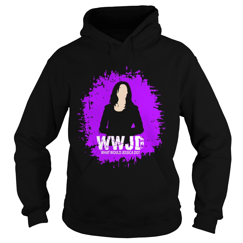 WWJD what would Jessica do Hoodie