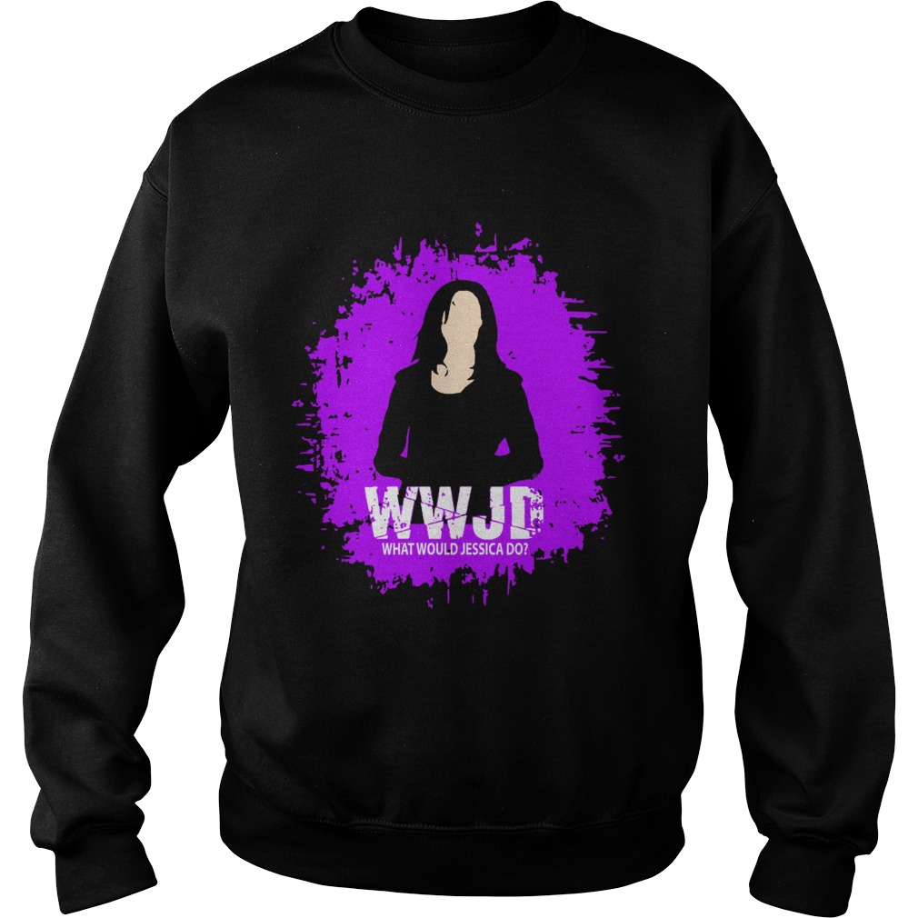 WWJD what would Jessica do Sweatshirt