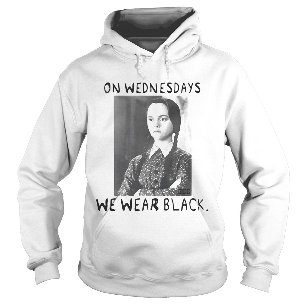 Wednesday Addams On wednesdays we wear black shirt - Trend T Shirt Store Online