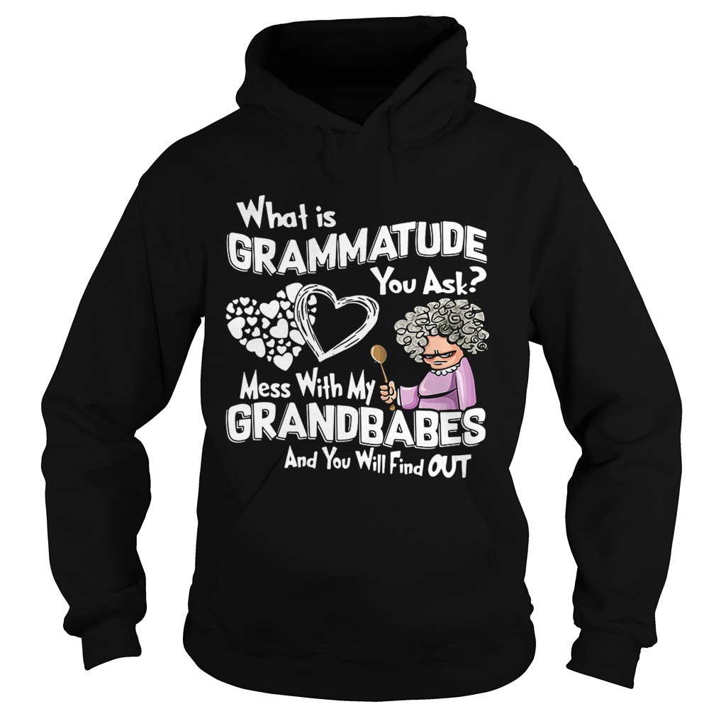 Whatis grammatude you ask mess with my grandbabes and you Hoodie