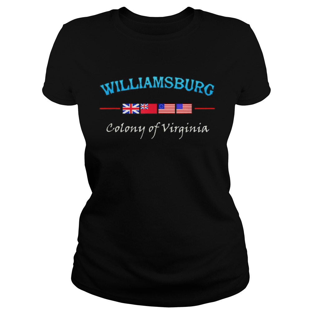 Williamsburg Virginia Colony Classic Ladies
