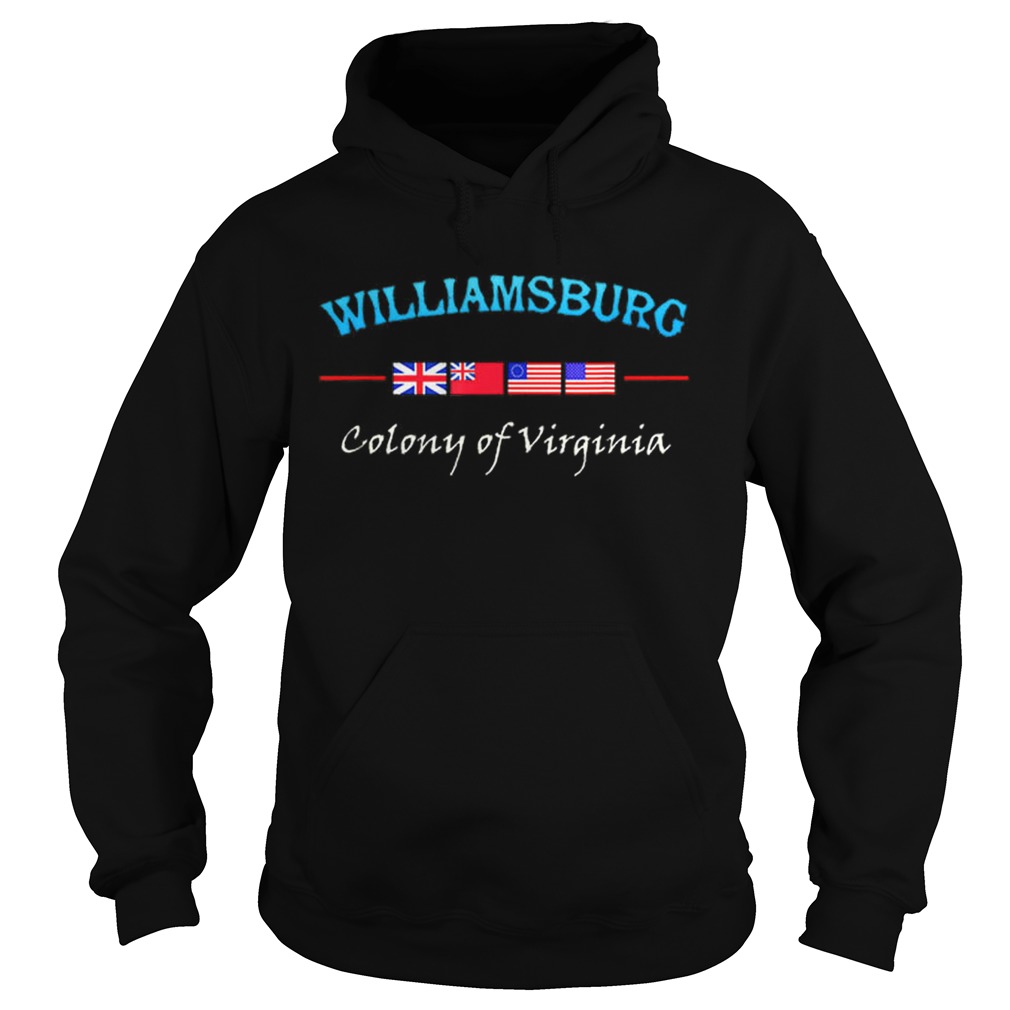 Williamsburg Virginia Colony Hoodie