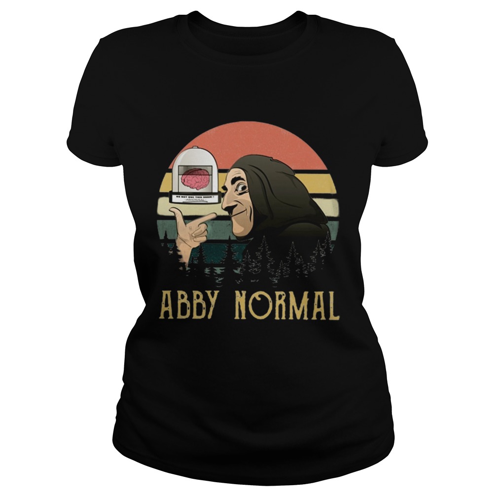 Young Frankenstein abby normal vintage sunset Classic Ladies