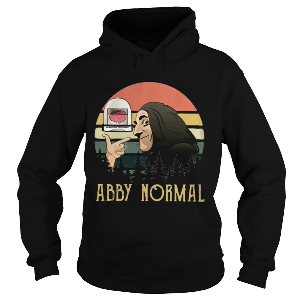Young Frankenstein abby normal vintage sunset Hoodie