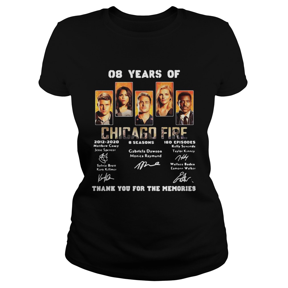 08 years of Chicago Fire thank you for the memories Classic Ladies