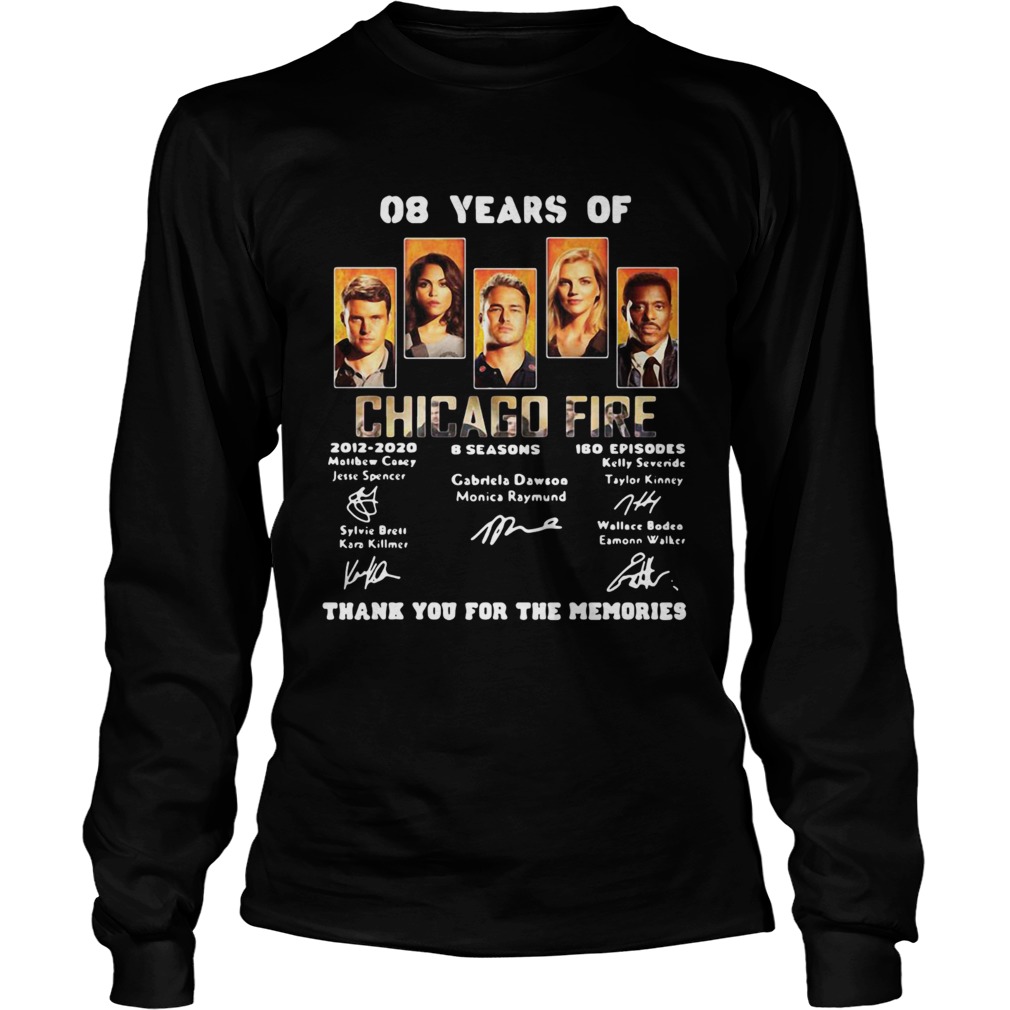 08 years of Chicago Fire thank you for the memories LongSleeve