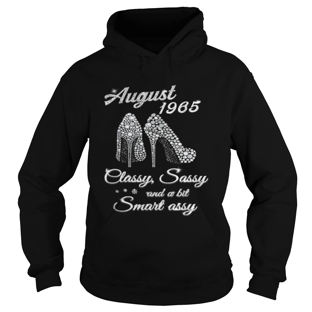 1564997301August 1965 Classy And Fabulous 54th Birthday Hoodie