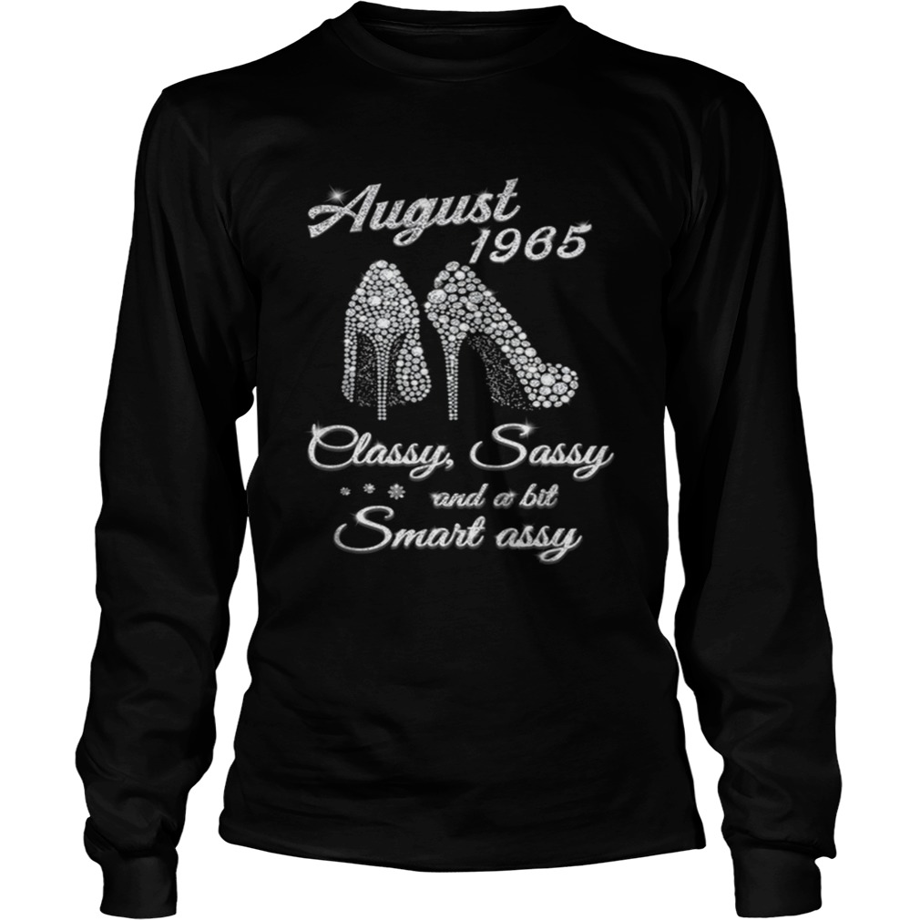 1564997301August 1965 Classy And Fabulous 54th Birthday LongSleeve